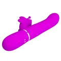 Multifunktions-Rabbitvibrator 4 In 1 Schmetterling Fuchsia von Pretty Love Flirtation