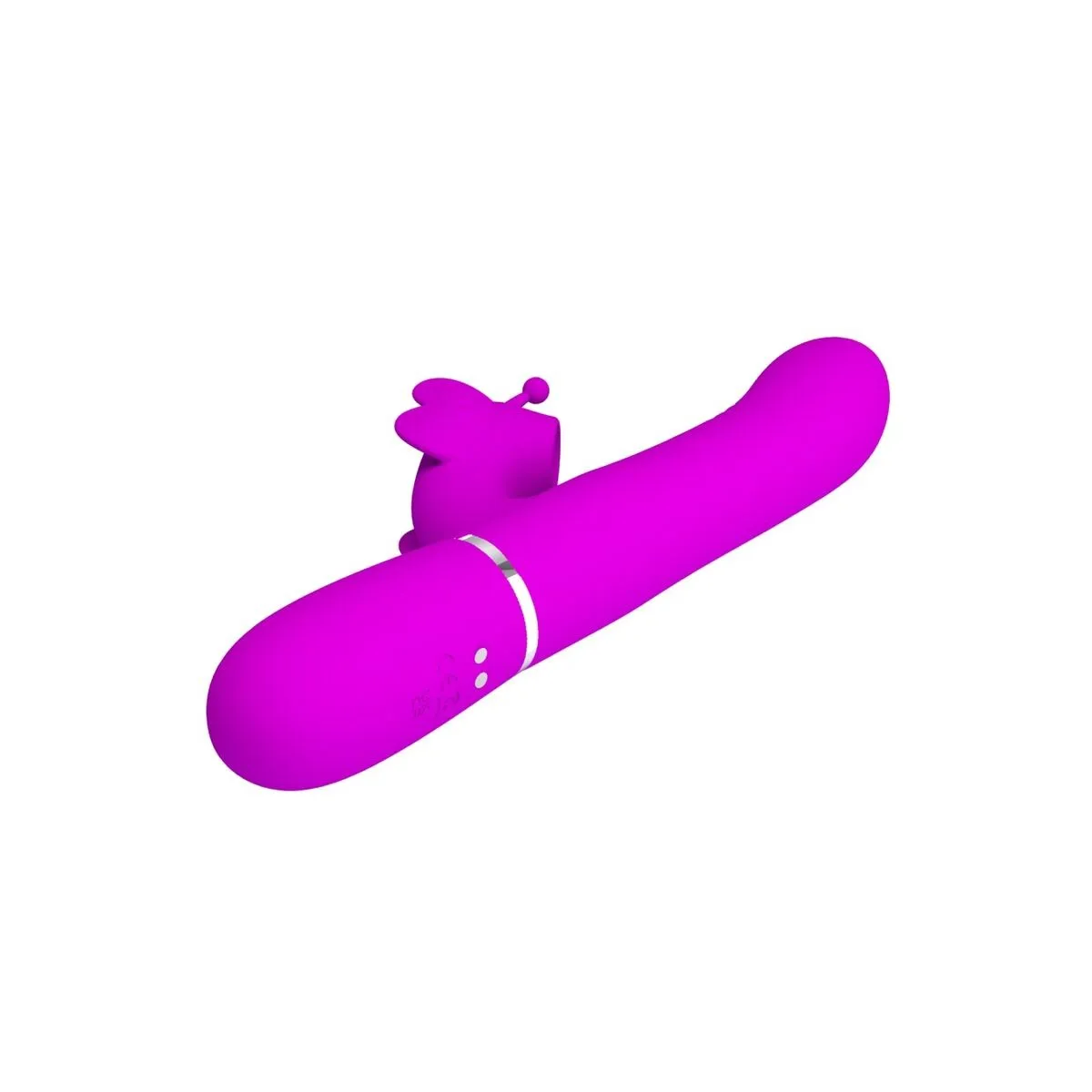 Multifunktions-Rabbitvibrator 4 In 1 Schmetterling Fuchsia von Pretty Love Flirtation | Fesselliebe.de