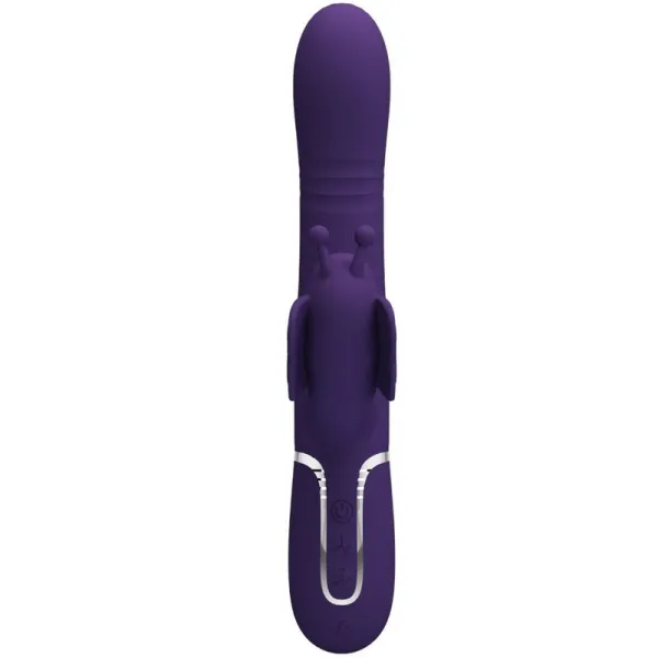 Multifunktions-Rabbitvibrator 4 In 1 Schmetterling Lila von Pretty Love Flirtation | Fesselliebe.de