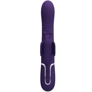 Multifunktions-Rabbitvibrator 4 In 1 Schmetterling Lila von Pretty Love Flirtation