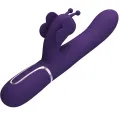 Multifunktions-Rabbitvibrator 4 In 1 Schmetterling Lila von Pretty Love Flirtation