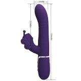 Multifunktions-Rabbitvibrator 4 In 1 Schmetterling Lila von Pretty Love Flirtation | Fesselliebe.de