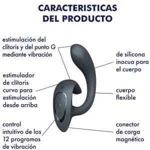 G For Goddess 1 Rabbit Vibrator Dunkelgrau von Satisfyer Vibrator