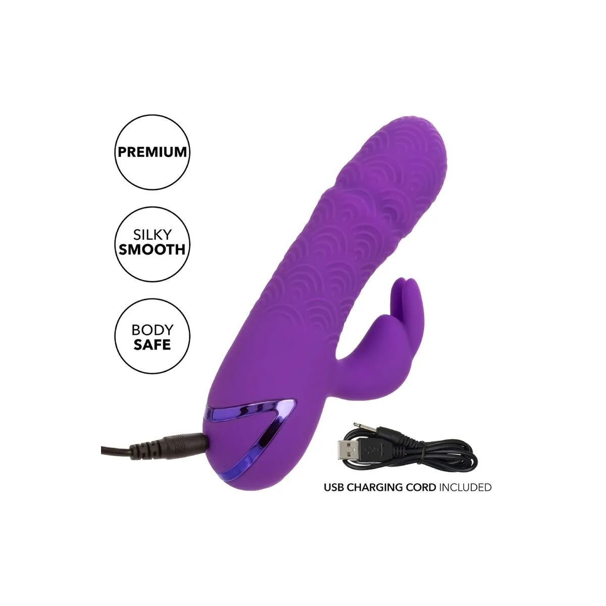Manhattan Beach Marvel Vibrator Rabbit Lila von California Dreaming von Calexotics | Fesselliebe.de