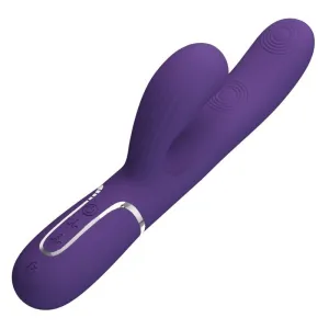 Perlita G-Spot Vibrator 3 In 1 Multifunktions-Lila von Pretty Love Flirtation