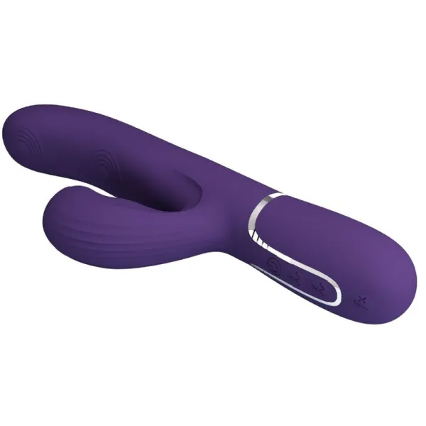 Perlita G-Spot Vibrator 3 In 1 Multifunktions-Lila von Pretty Love Flirtation | Fesselliebe.de
