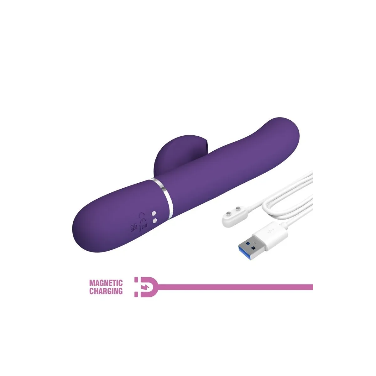 Perlita G-Spot Vibrator 3 In 1 Multifunktions-Lila von Pretty Love Flirtation | Fesselliebe.de