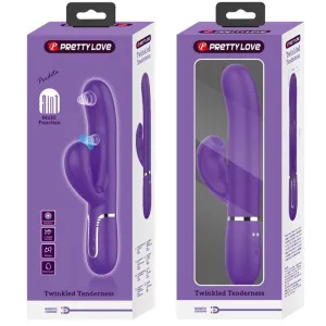 Perlita G-Spot Vibrator 3 In 1 Multifunktions-Lila von Pretty Love Flirtation