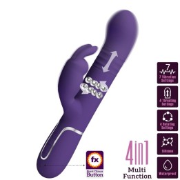 Coale Rabbit Vibrator 4 In 1 Lila von Pretty Love Flirtation | Fesselliebe.de