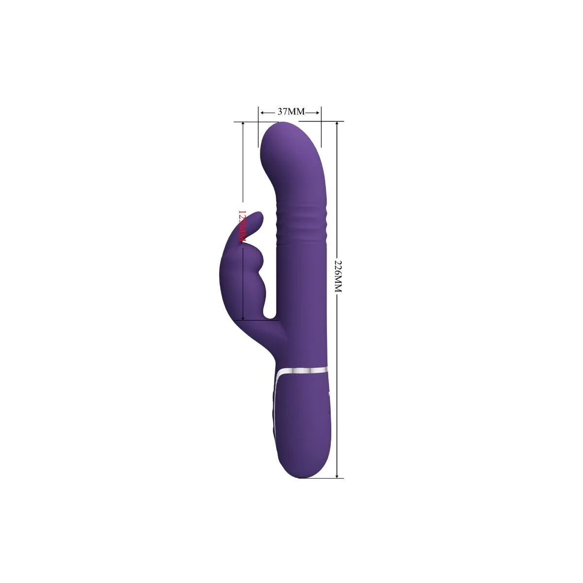 Coale Rabbit Vibrator 4 In 1 Lila von Pretty Love Flirtation | Fesselliebe.de
