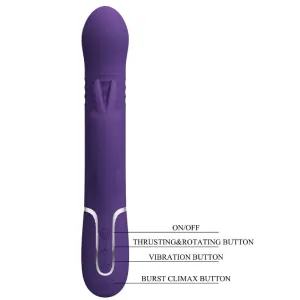 Coale Rabbit Vibrator 4 In 1 Lila von Pretty Love Flirtation