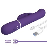 Coale Rabbit Vibrator 4 In 1 Lila von Pretty Love Flirtation | Fesselliebe.de