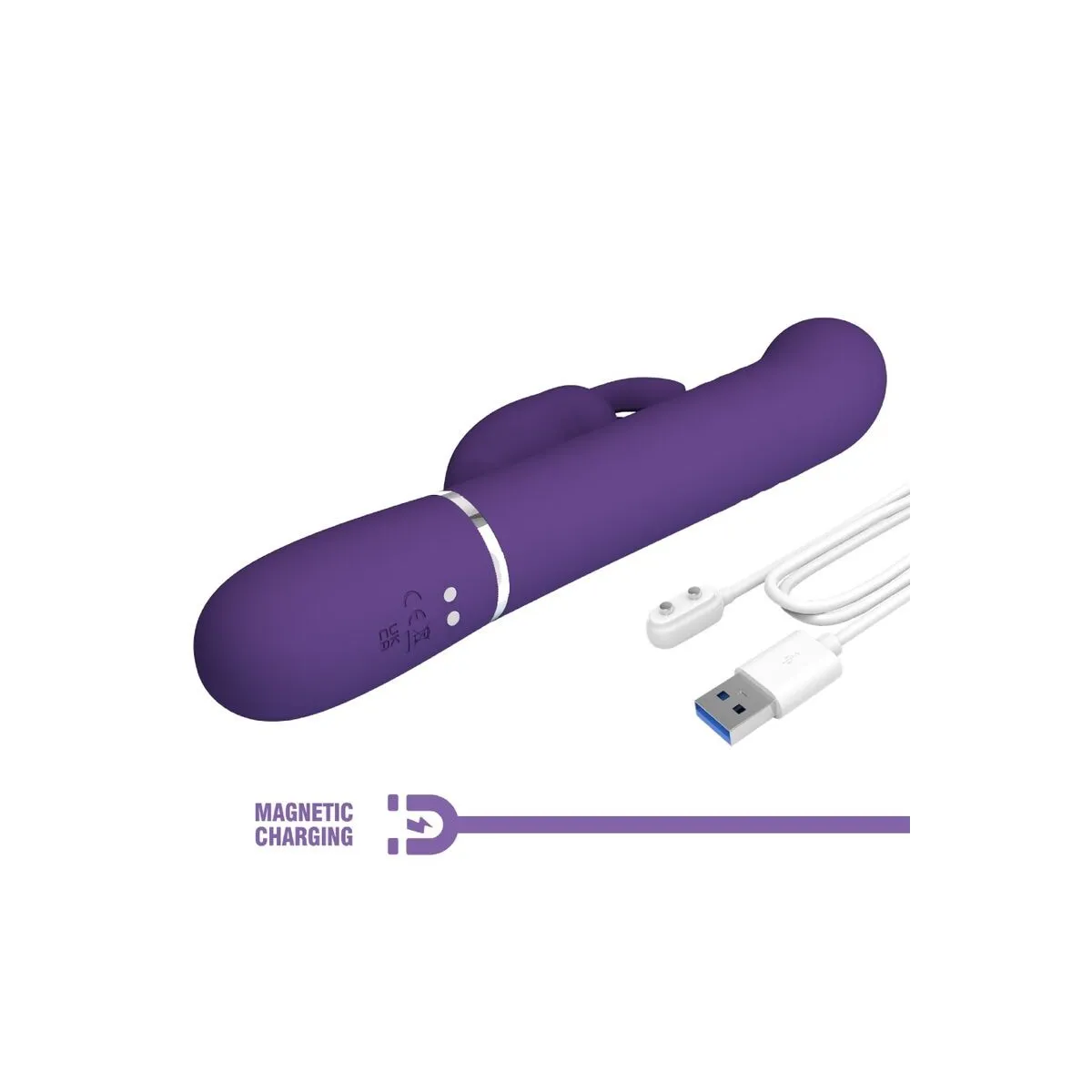 Coale Rabbit Vibrator 4 In 1 Lila von Pretty Love Flirtation | Fesselliebe.de