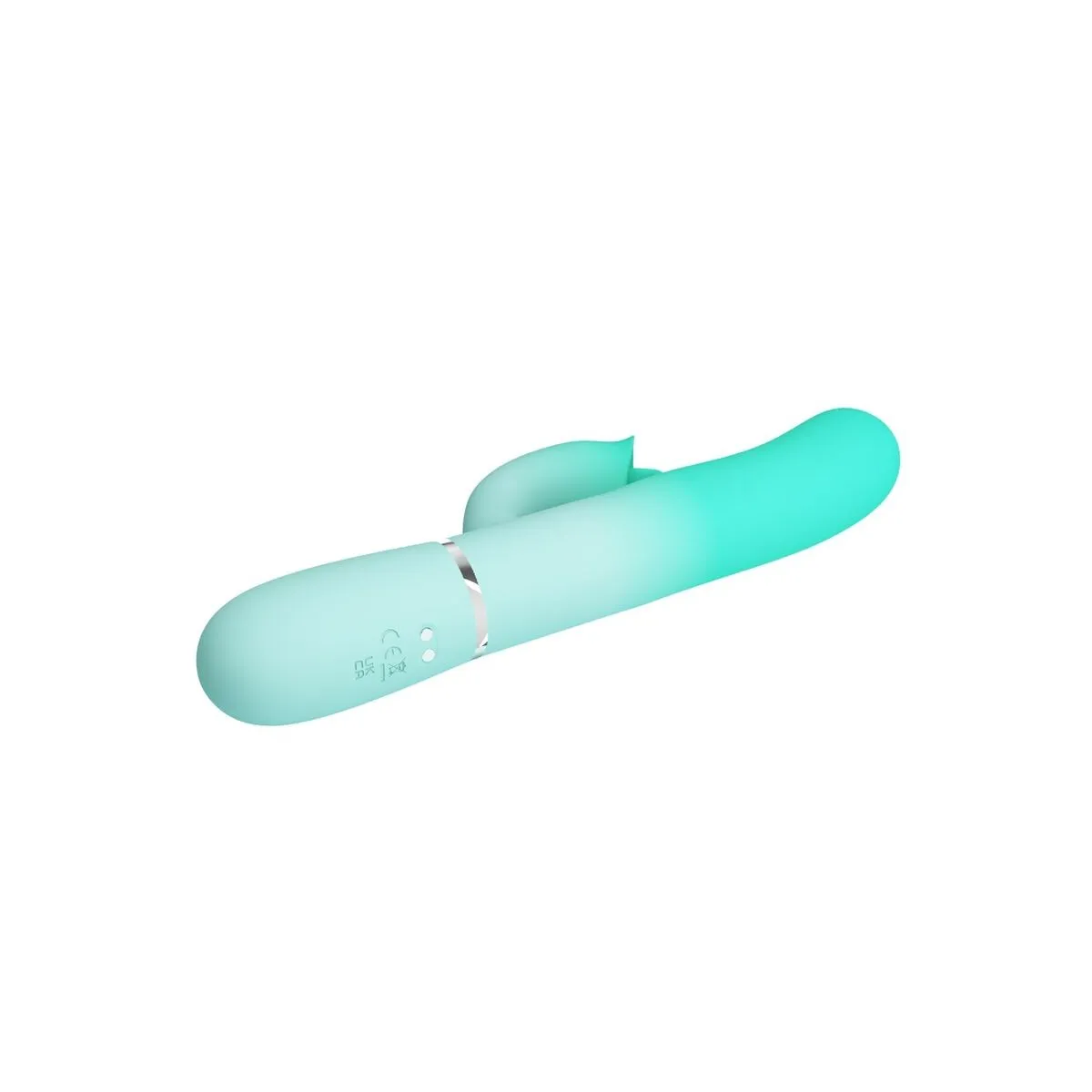 Gigi Multifunktions-Rabbit-Vibrator Aquagrün von Pretty Love Flirtation | Fesselliebe.de