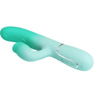 Gigi Multifunktions-Rabbit-Vibrator Aquagrün von Pretty Love Flirtation