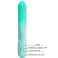 Gigi Multifunktions-Rabbit-Vibrator Aquagrün von Pretty Love Flirtation