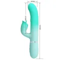 Gigi Multifunktions-Rabbit-Vibrator Aquagrün von Pretty Love Flirtation
