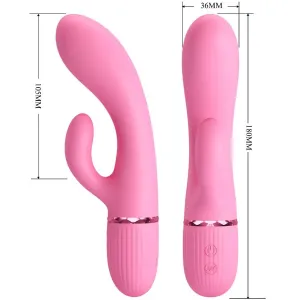 Marski Rabbit Vibrator & G-Spot Rosa von Pretty Love Flirtation