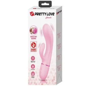 Marski Rabbit Vibrator & G-Spot Rosa von Pretty Love Flirtation