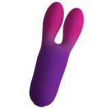 Glo-Girl Bunny Lila Flexibler Vibrator von Rocks-Off | Fesselliebe.de