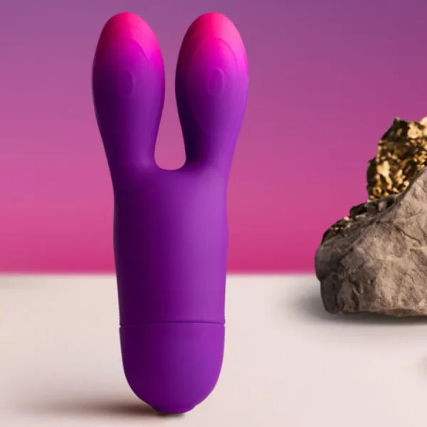 Glo-Girl Bunny Lila Flexibler Vibrator von Rocks-Off | Fesselliebe.de