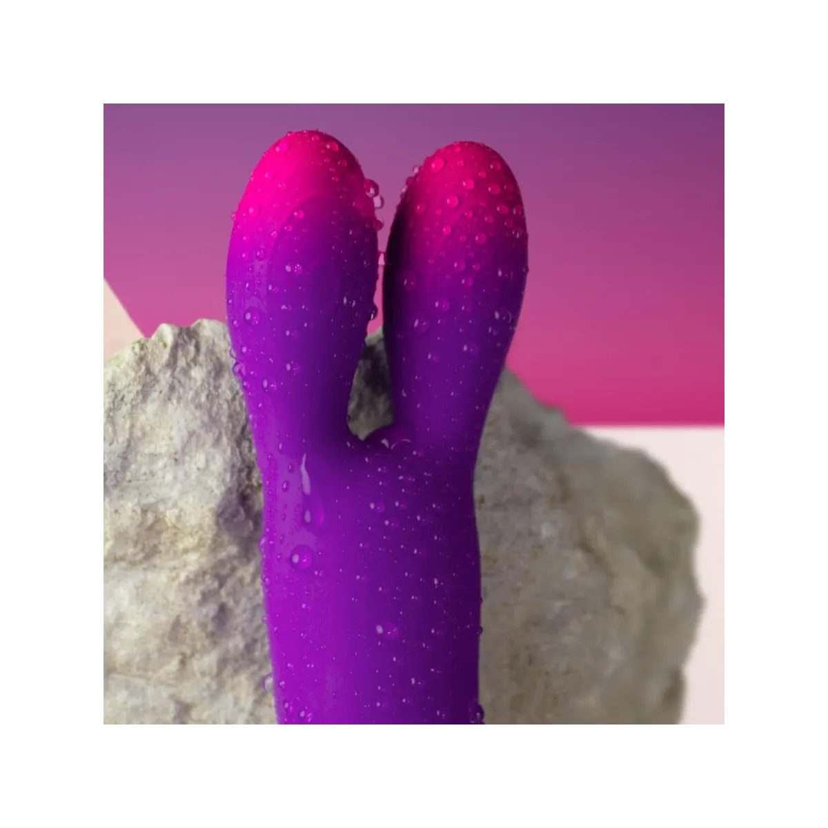 Glo-Girl Bunny Lila Flexibler Vibrator von Rocks-Off | Fesselliebe.de