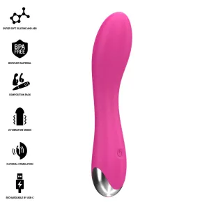 Cher Vibrator mit 20 Muster und Austauschbaren Aufsätzen von Intense Fun