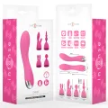 Cher Vibrator mit 20 Muster und Austauschbaren Aufsätzen von Intense Fun