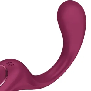 G For Goddess 2 Rabbit Vibrator Flasche Bordeaux von Satisfyer Vibrator