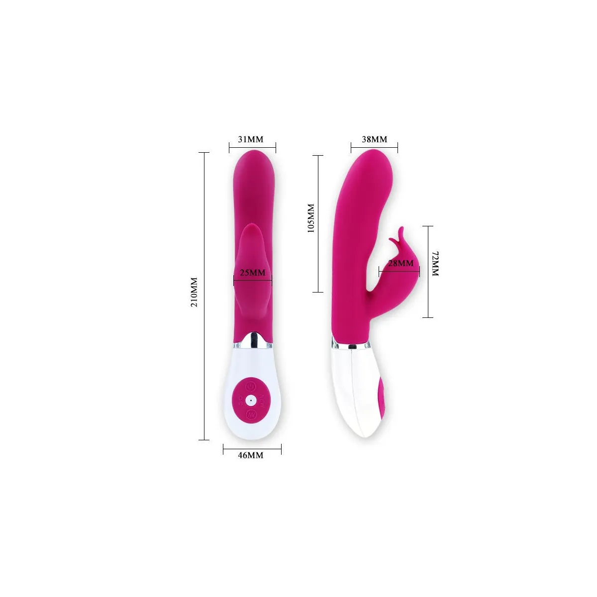 Flirtation Vibrator mit Felix-Stimulator von Pretty Love Flirtation | Fesselliebe.de