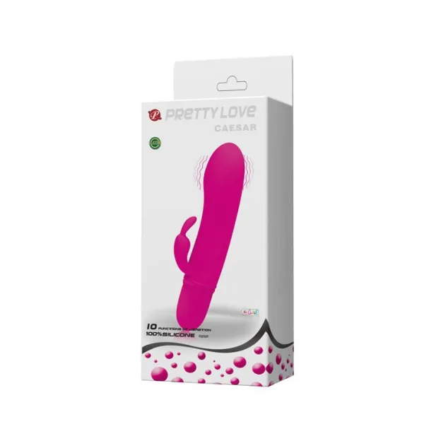 Flirtation Vibrator mit Rabbit Caesar von Pretty Love Flirtation | Fesselliebe.de