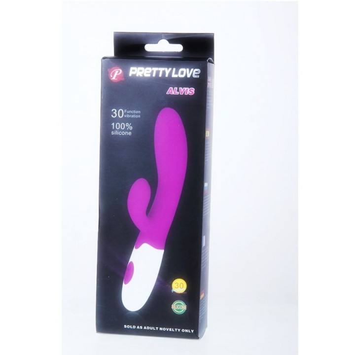 Flirtation Alvis Vibrator mit Klitoris-Stimulator von Pretty Love Flirtation | Fesselliebe.de