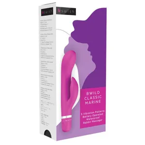Bwild Classic Marine Rabbit Vibrator Cerise von B Swish | Fesselliebe.de