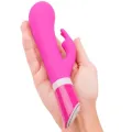 Bwild Deluxe Bunny Rabbit Vibrator Raspberry von B Swish