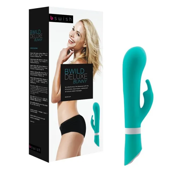 Bwild Deluxe Bunny Rabbit Vibrator Jade von B Swish | Fesselliebe.de