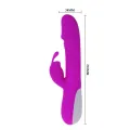 Flirtation Robert Vibrator mit Klitoris-Stimulator von Pretty Love Flirtation