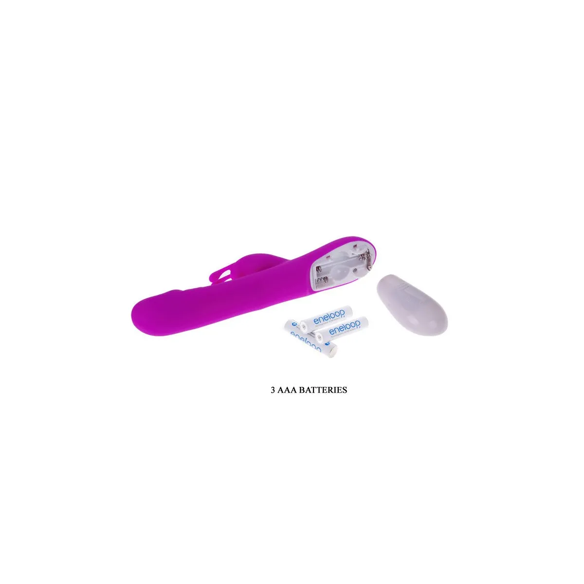 Flirtation Robert Vibrator mit Klitoris-Stimulator von Pretty Love Flirtation | Fesselliebe.de