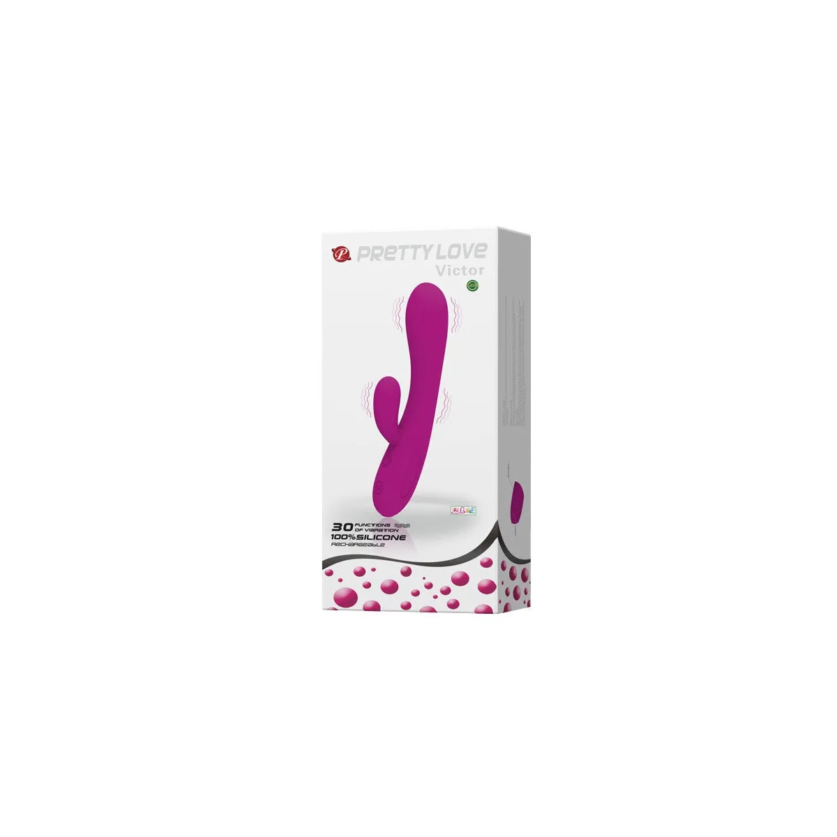 Smart Victor Vibrator mit Klitoristimulator von Pretty Love Smart | Fesselliebe.de