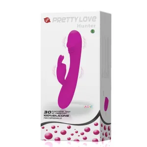 Smart Vibrator mit Rabbit 30 Hunter-Modi von Pretty Love Smart