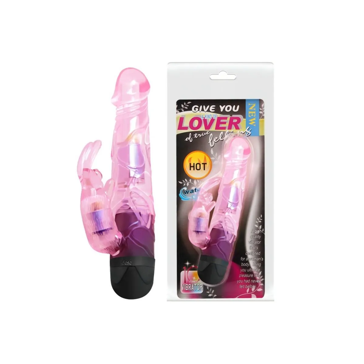 Geben Sie Ihnen Liebhaber-Vibrator mit Rosa Rabbit von Baile Vibrators | Fesselliebe.de