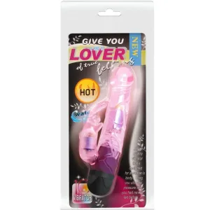 Geben Sie Ihnen Liebhaber-Vibrator mit Rosa Rabbit von Baile Vibrators