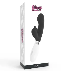 Elvis Rabbit Schwarz von Glossy