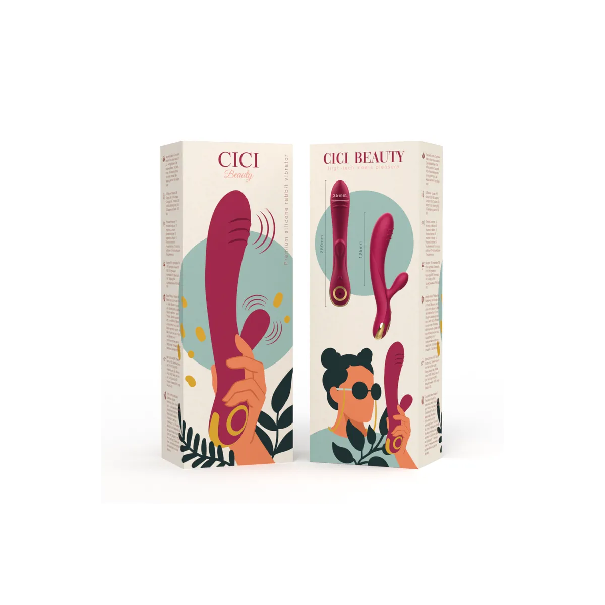 Premium Silikon Rabbit Vibrator von Cici Beauty | Fesselliebe.de