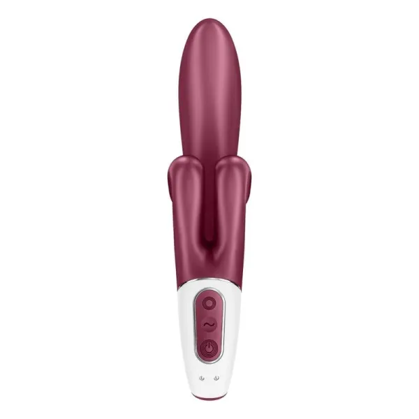 Touch Me Rabbit Vibration Rot von Satisfyer Vibrator | Fesselliebe.de
