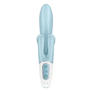 Touch Me Rabbit Vibration Blau von Satisfyer Vibrator