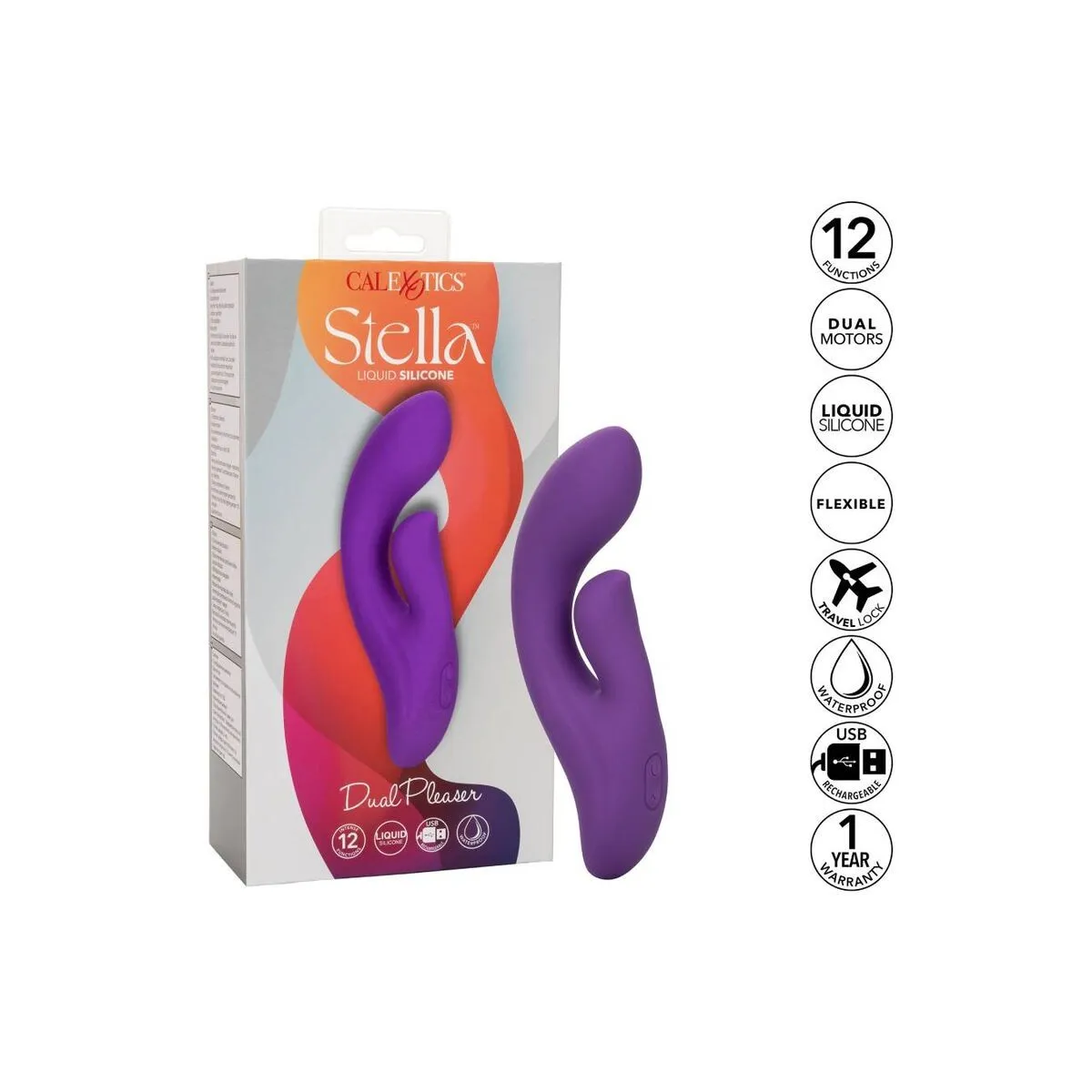 Stella Dual Pleaser Violet von Calexotics | Fesselliebe.de