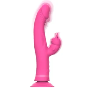 Julio Rabbit Vibrator Rosa Silikon von Intense Fun