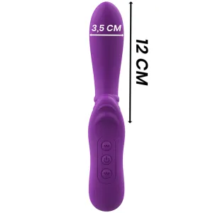 Harry Flexibler Vibrator mit Lila Zunge von Intense Fun