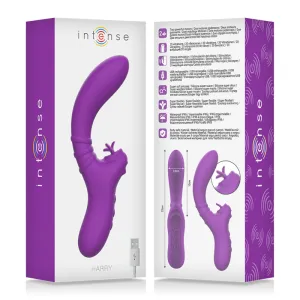 Harry Flexibler Vibrator mit Lila Zunge von Intense Fun