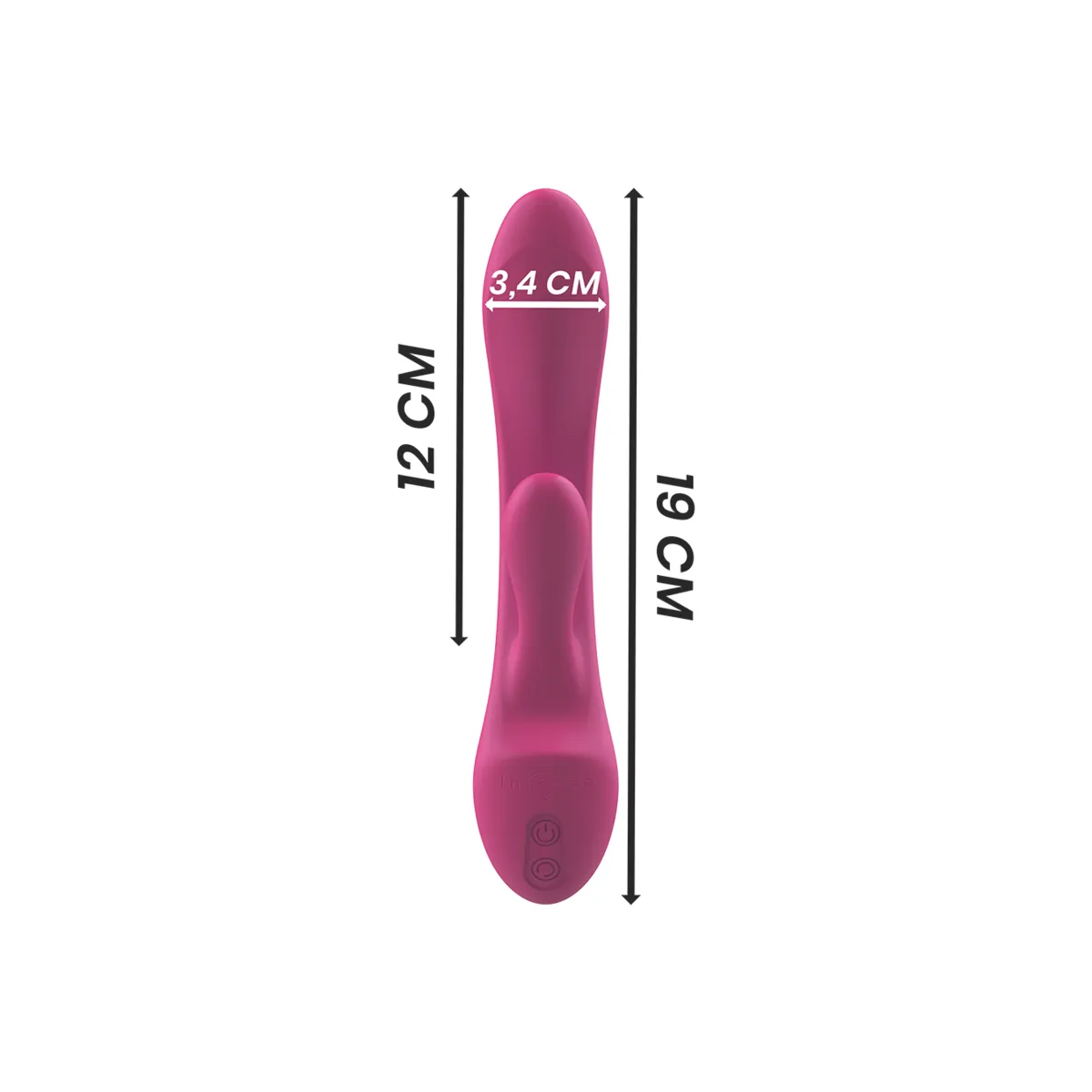 Luigi Rabbit Vibrator Rosa Flüssiges Silikon von Intense Fun | Fesselliebe.de